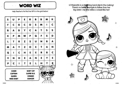 L.O.L. Surprise - Jumbo Coloring & Activity Book - Glam Life