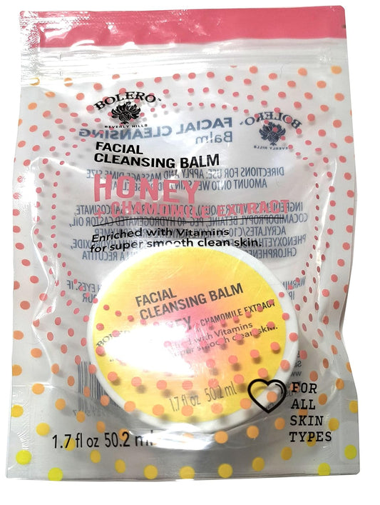 Bolero Facial Cleansing Balm - Honey & Chamomile Extract 1.7fl oz