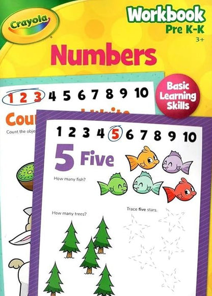 PRE-K & Kindergarten - Number - Workbooks