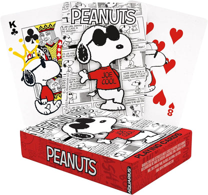 AQUARIUS Peanuts Joe Cool Playing Cards - Joe Cool