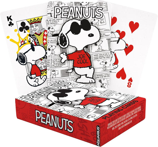 AQUARIUS Peanuts Joe Cool Playing Cards - Joe Cool