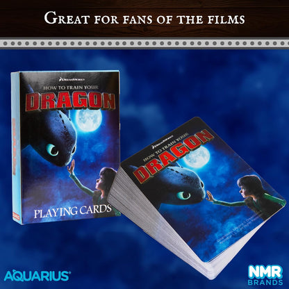 Aquarius How to Train Your Dragon Themed Playing Card Deck