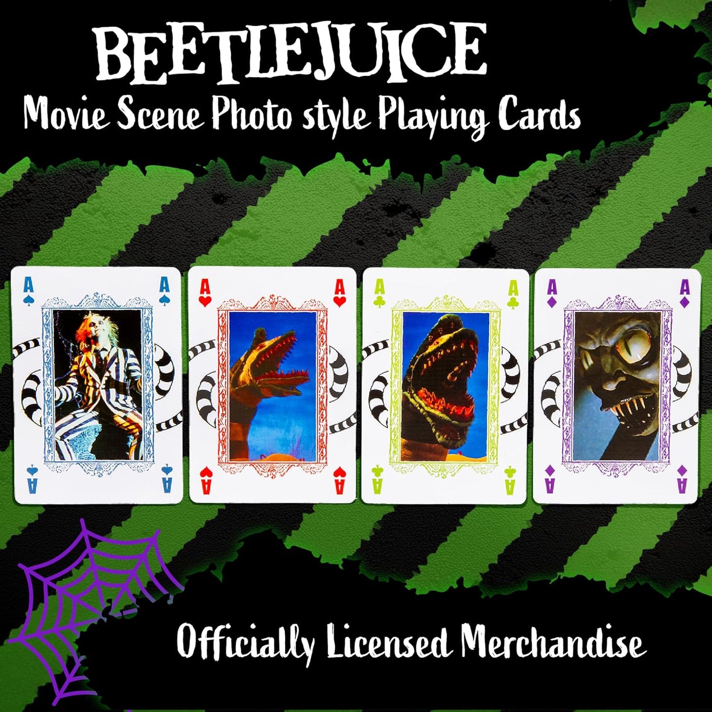 Aquarius Beetlejuice Playing Cards - Beetlejuice