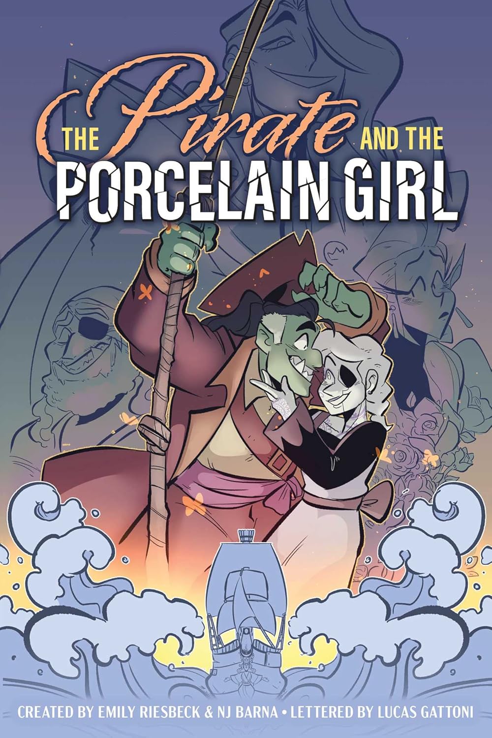 The Pirate and the Porcelain Girl Paperback Book