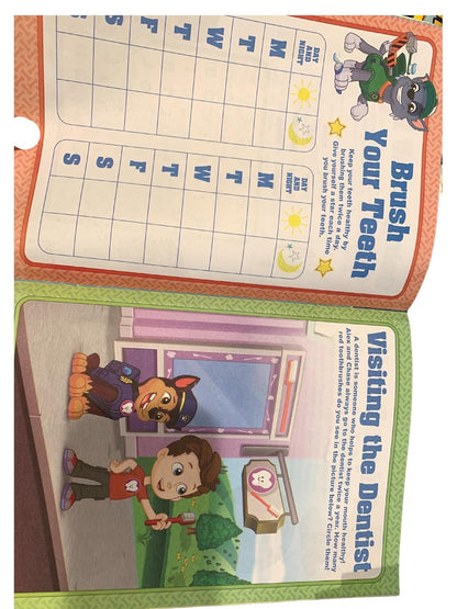 Paw Patrol HEALTHY HEROES WORKBOOK - Children Book