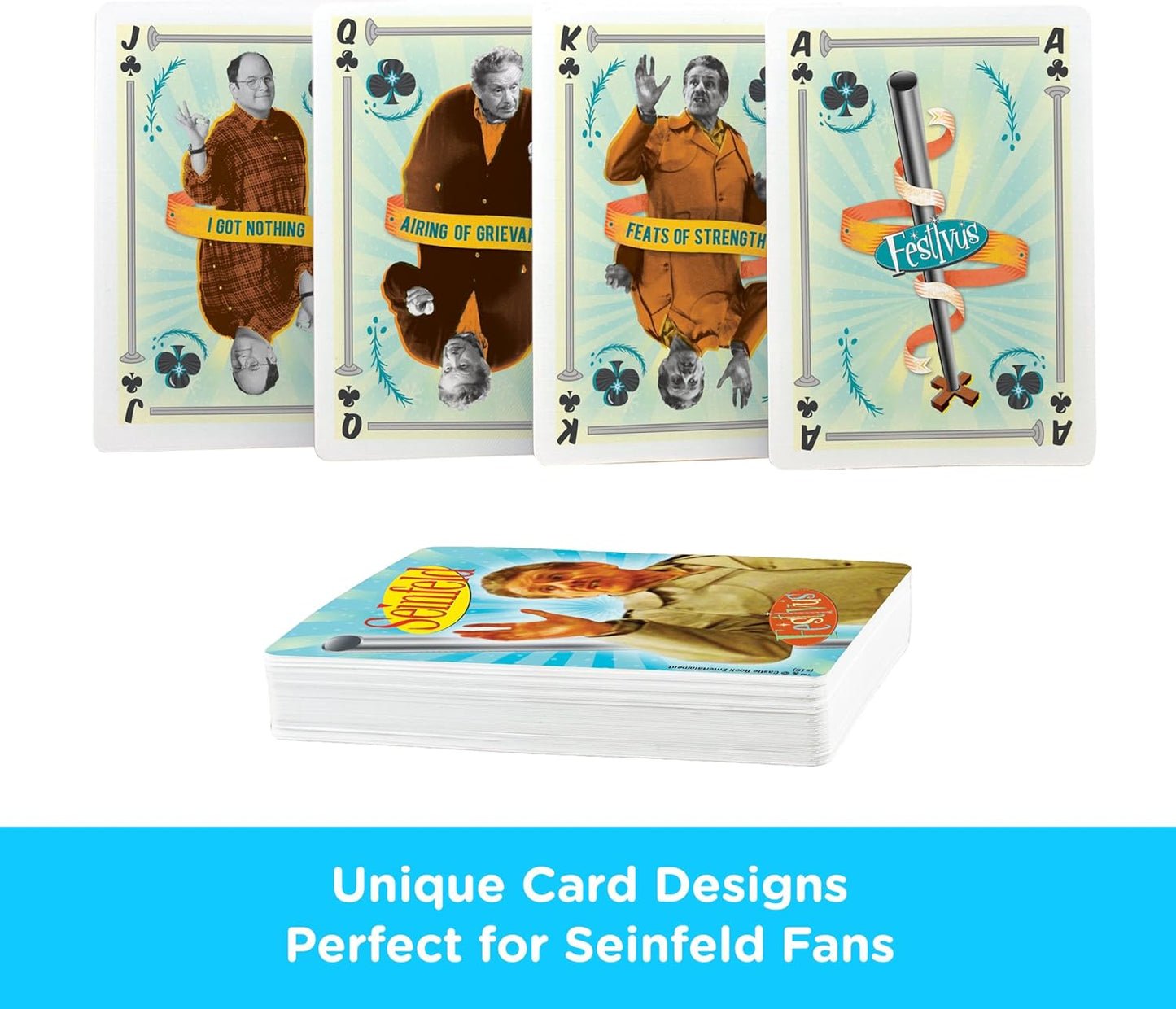 Aquarius Seinfeld Festivus - Playing Cards