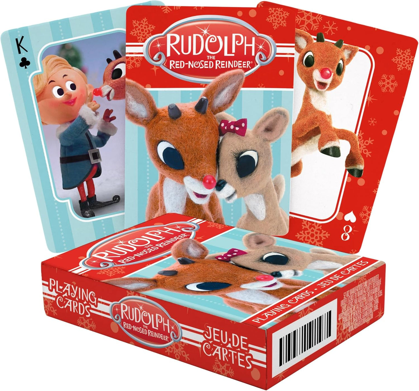 Aquarius Rudolph Playing Cards - Rudolph The Red Nosed Reindeer