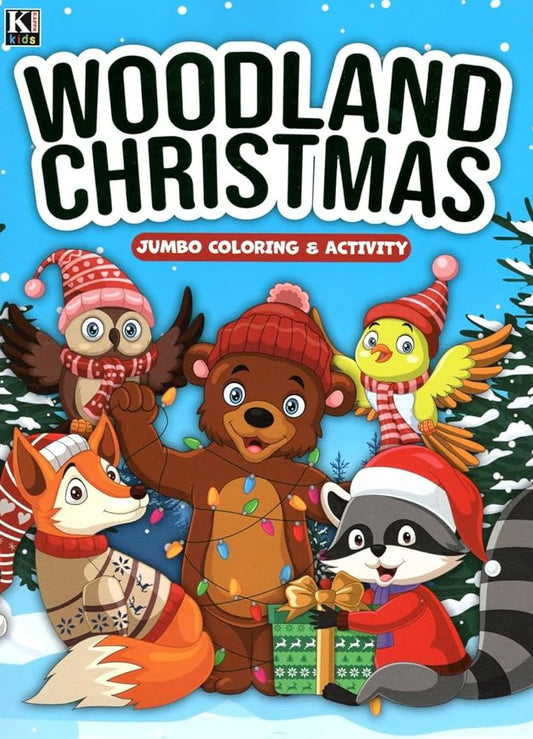 Christmas Holiday - Activity Book - Woodland Christmas