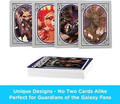 AQUARIUS Marvel Guardians of the Galaxy Rocket & Groot Playing Cards