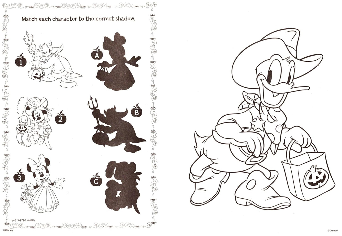 Mickey Friends - Boo to you, too! - Halloween Activity Book