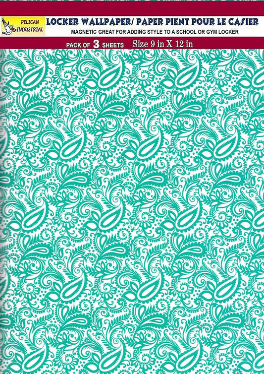 PELICAN INDUSTRIAL Magnetic Locker Wallpaper (Full Sheet Magnetic) - - Pack of 3 Sheets - v20