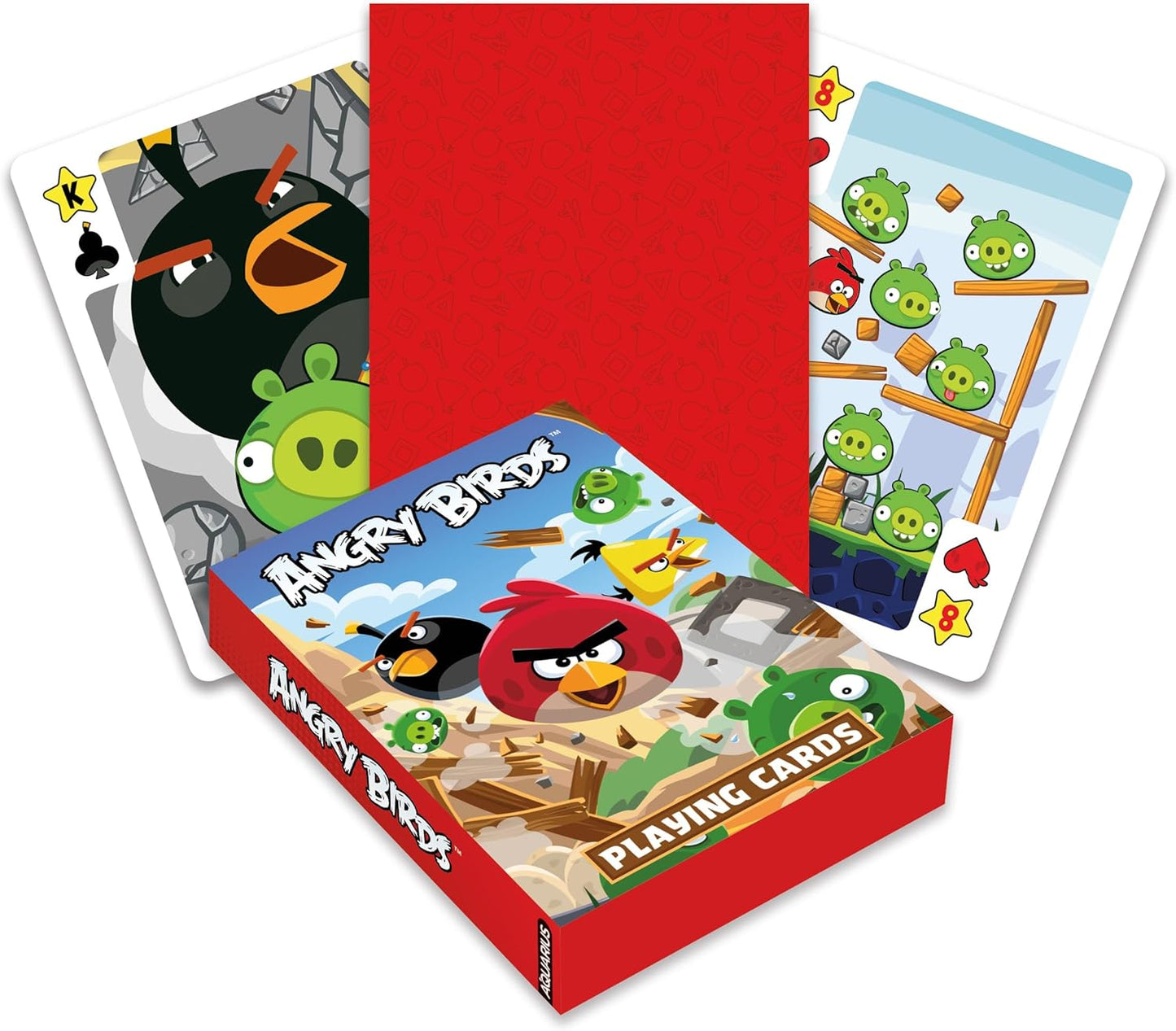 Aquarius Angry Birds Playing Cards – Angry Birds Themed Deck of Cards