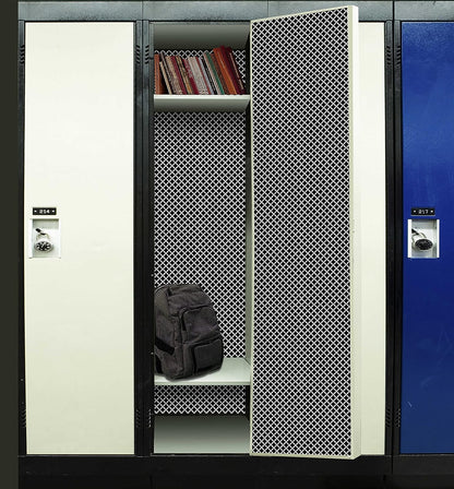 PELICAN INDUSTRIAL Magnetic Locker Wallpaper (Full Sheet Magnetic) - Black & White - Pack of 3 Sheets - v2b