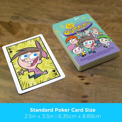AQUARIUS Nickelodeon Fairly Odd Parents Playing Cards – Fairly Odd Parents Cards