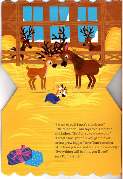 Christmas Holiday - Children Pop-Up Board Books - (Set of 3 Books)