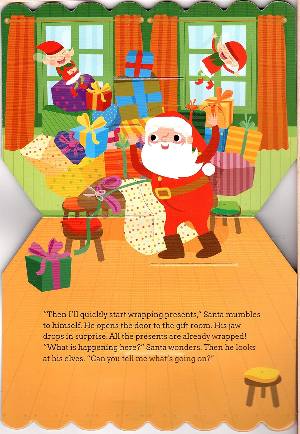 Christmas Holiday - Children Pop-Up Board Books - (Set of 3 Books)