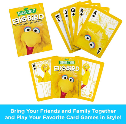 AQUARIUS Sesame Street Big Bird - Playing Cards
