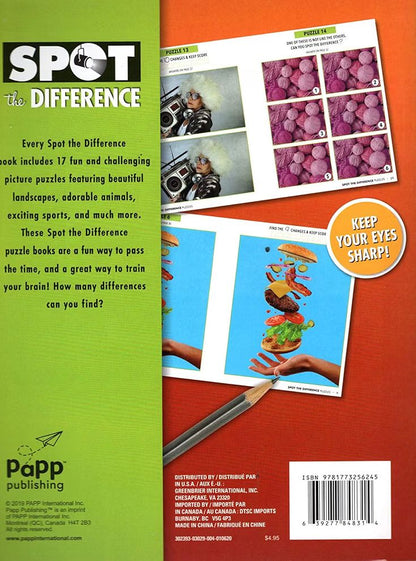 Spot the Difference - Picture Puzzles Book v.7