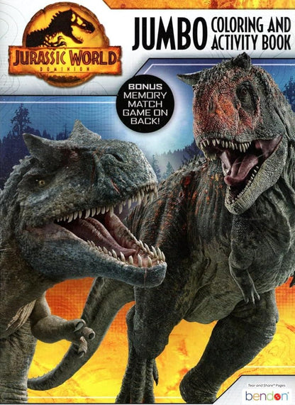 Jurassic World - Jumbo Coloring & Activity Book