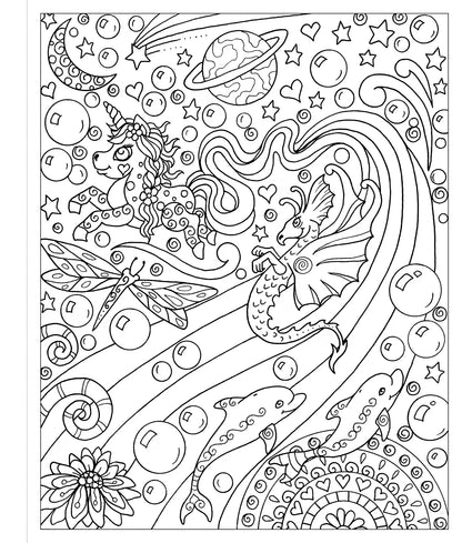 Zendoodle Coloring: Rainbow Magic: A World of Possibilities. Book