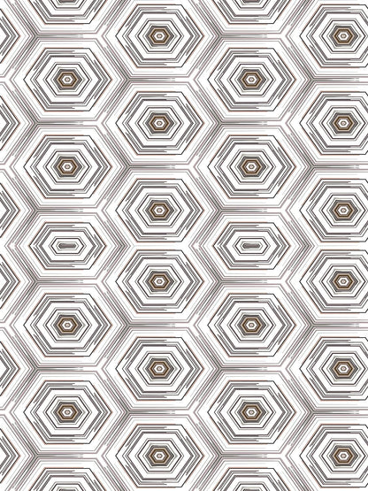 PELICAN INDUSTRIAL Magnetic Locker Wallpaper (Full Sheet Magnetic) - Trimmable, Easy Install, Remove & Reuse - Pack of 3 Sheets - Geometric Pattern (vb038)