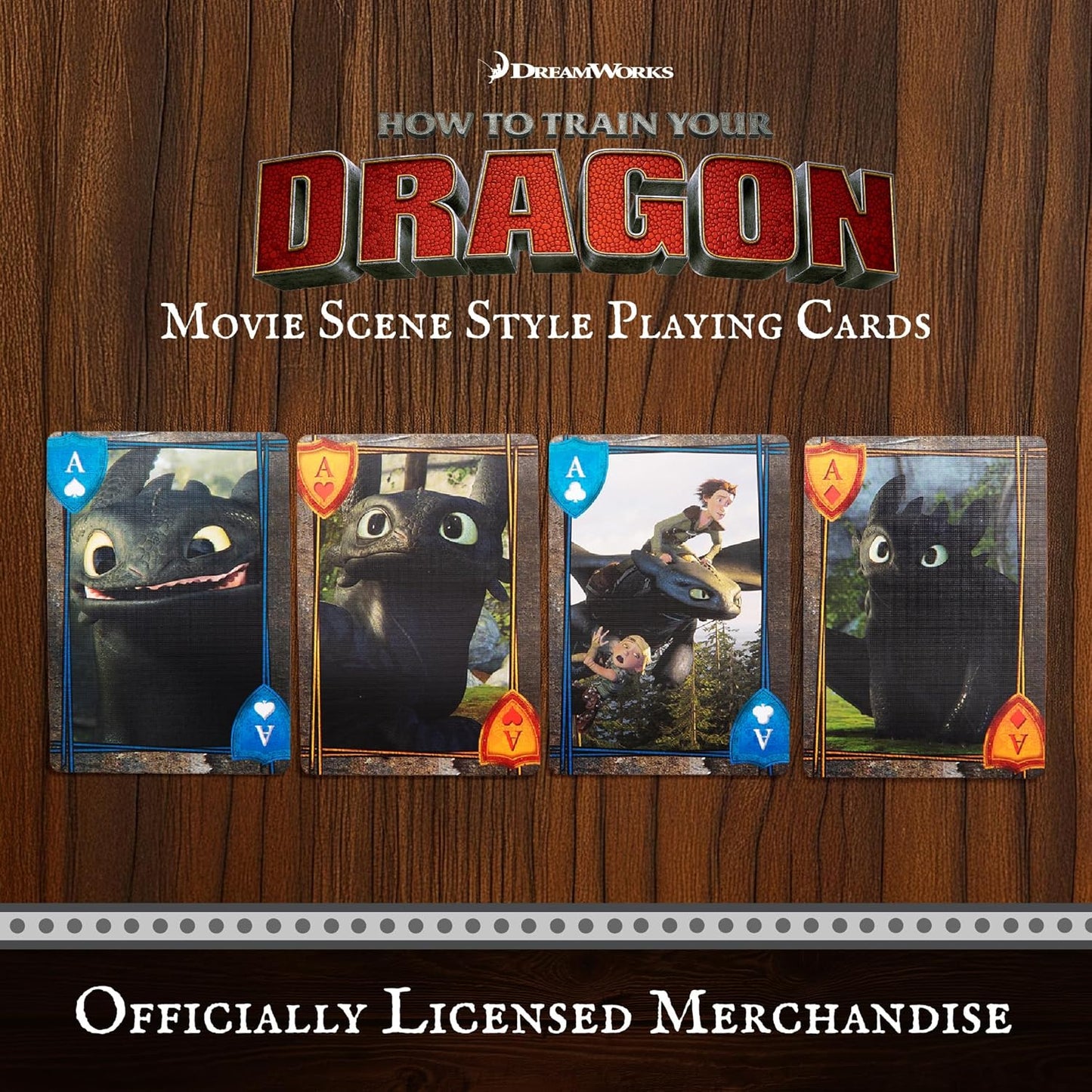 Aquarius How to Train Your Dragon Themed Playing Card Deck