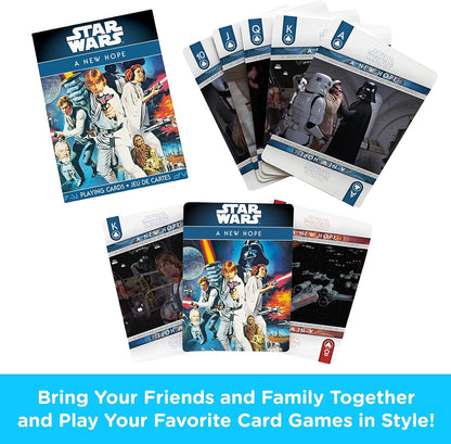 AQUARIUS Star Wars Playing Cards - Episode 4 - A New Hope Deck of Cards
