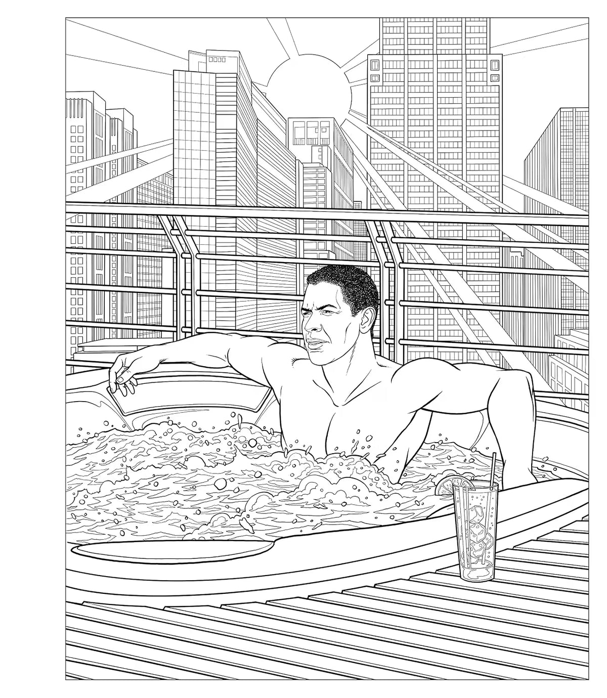 Crush and Color: Twentieth-Century Foxes: Old-School Heart Throbs Coloring Book