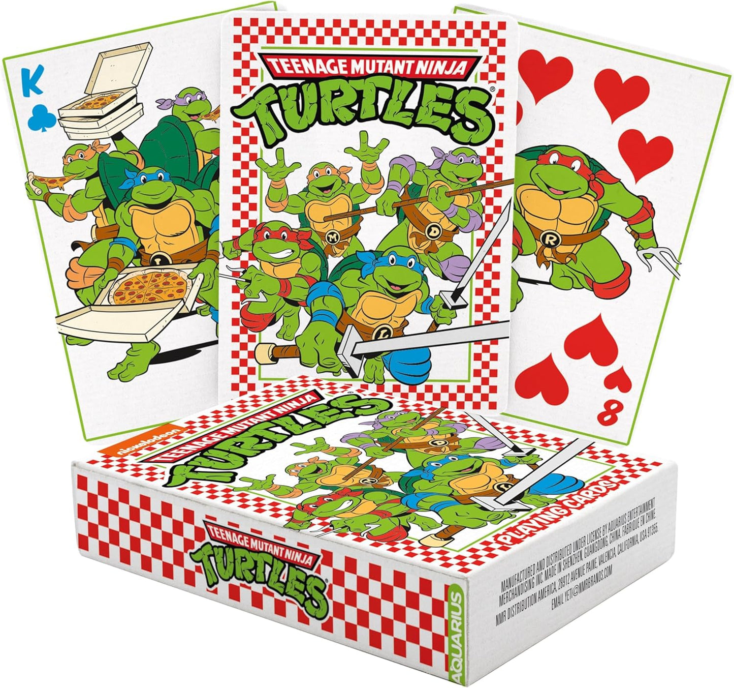 AQUARIUS Playing Cards – TMNT & Superman (Set of 2)