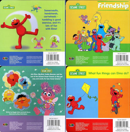 Sesame Street - Friendship, Get Moving with Elmo, Goodnight Friends, Elmo Can!