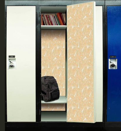 PELICAN INDUSTRIAL Magnetic Locker Wallpaper (Full Sheet Magnetic) - Trimmable, Easy Install, Remove & Reuse - (Tropical Leaves) - Pack of 3 Sheets (vb045)