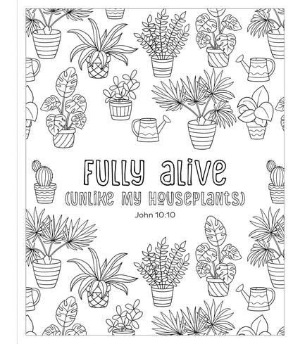 Jesus in My Heart, Coffee in My Hand: A Coloring Book of Faith and Hope