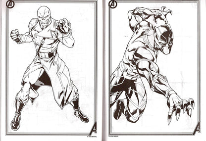 Marvel Avengers - Jumbo Coloring & Activity Book - Defenders of Earth
