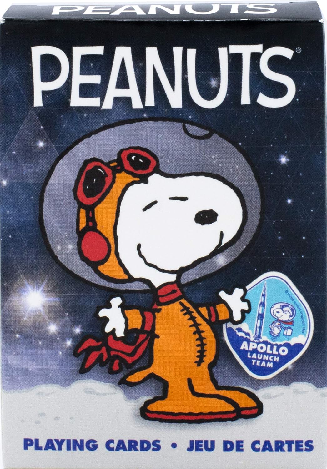 AQUARIUS Peanuts Snoopy in Space - Playing Cards
