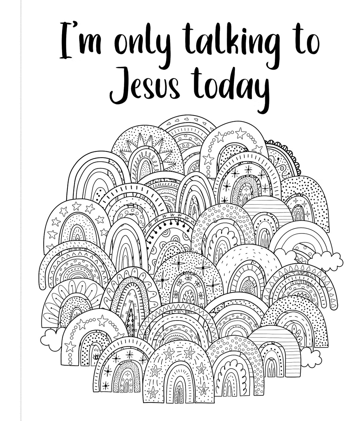 Jesus in My Heart, Coffee in My Hand: A Coloring Book of Faith and Hope