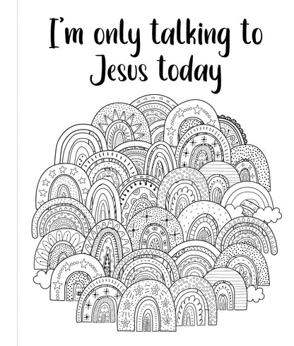 Jesus in My Heart, Coffee in My Hand: A Coloring Book of Faith and Hope