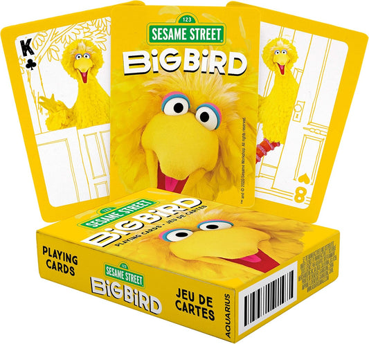 AQUARIUS Sesame Street Big Bird - Playing Cards
