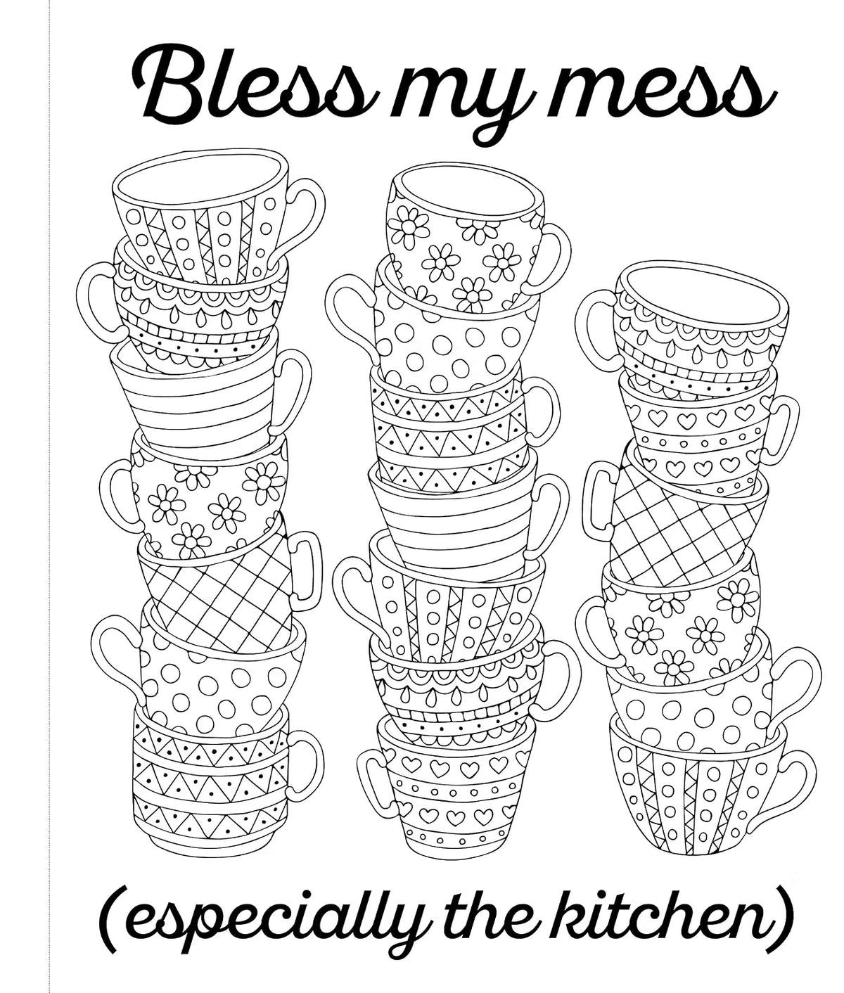 Jesus in My Heart, Coffee in My Hand: A Coloring Book of Faith and Hope