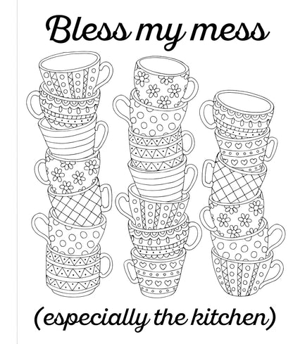 Jesus in My Heart, Coffee in My Hand: A Coloring Book of Faith and Hope