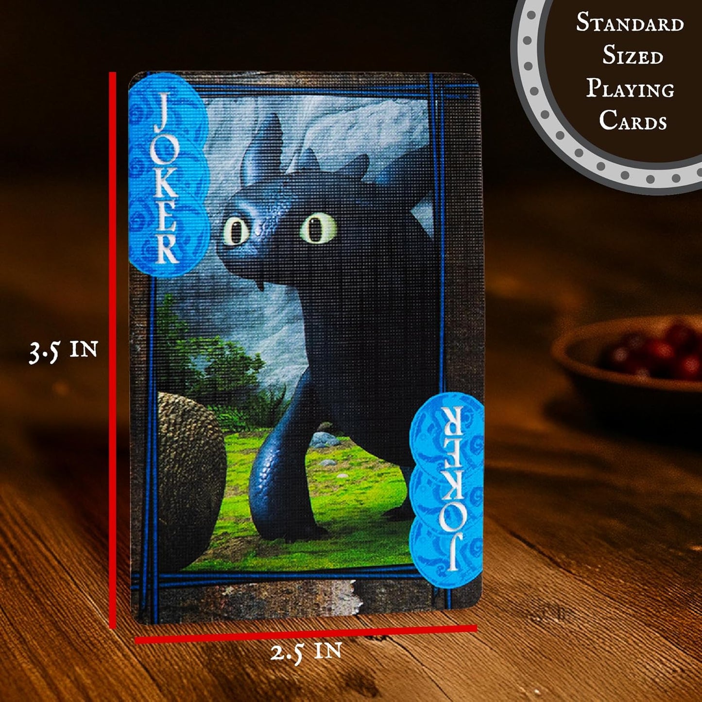 Aquarius How to Train Your Dragon Themed Playing Card Deck