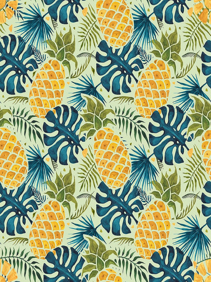 PELICAN INDUSTRIAL Magnetic Locker Wallpaper (Full Sheet Magnetic) - Trimmable, Easy Install, Remove & Reuse - (Tropical Leaves) - Pack of 3 Sheets (vb041)