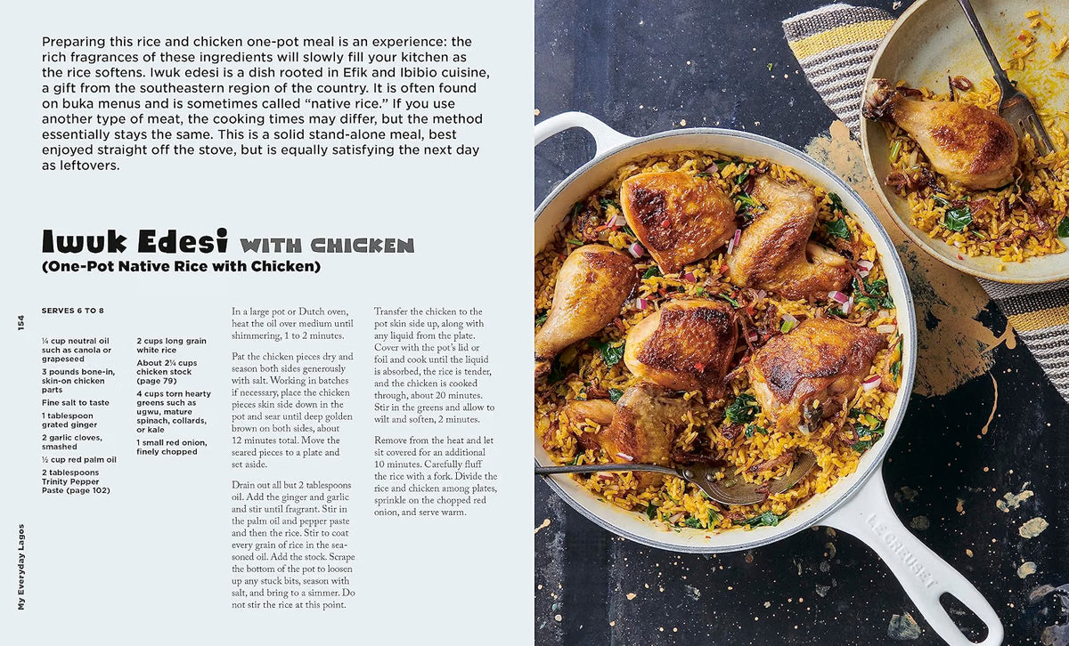 My Everyday Lagos: Nigerian Cooking at Home and in the Diaspora. Hardcover Book