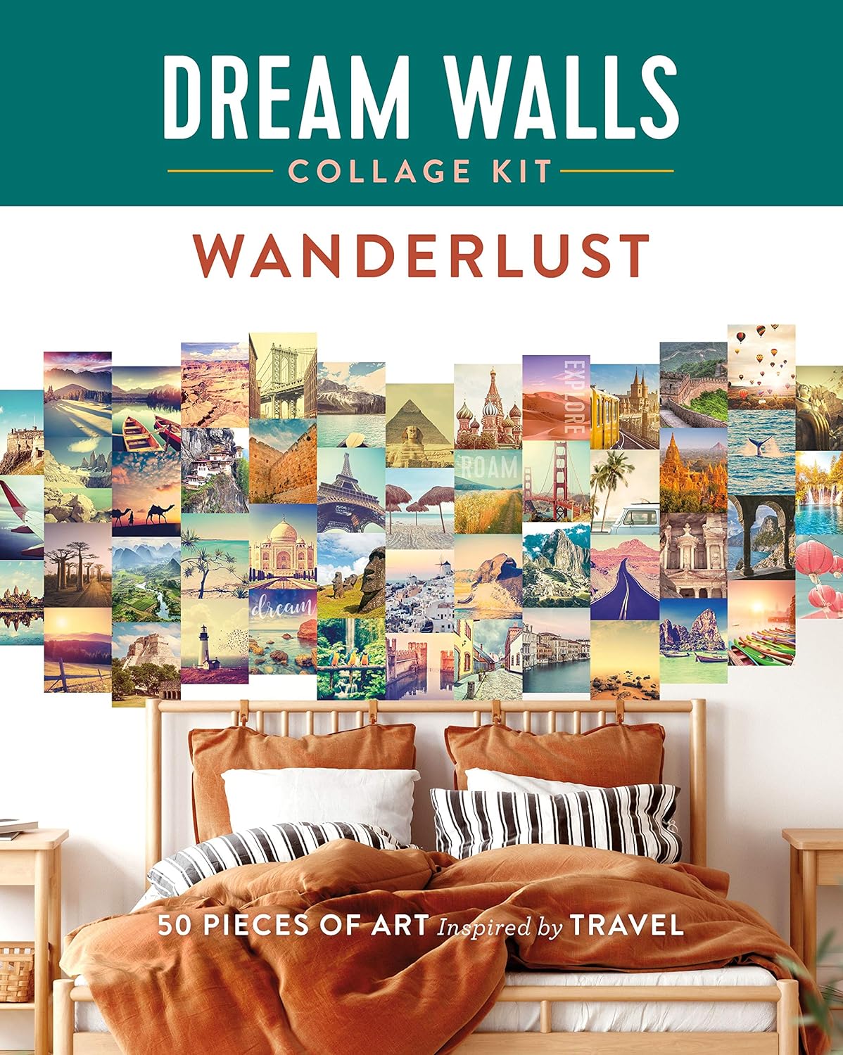 Dream Walls Collage Kit. Paperback Book