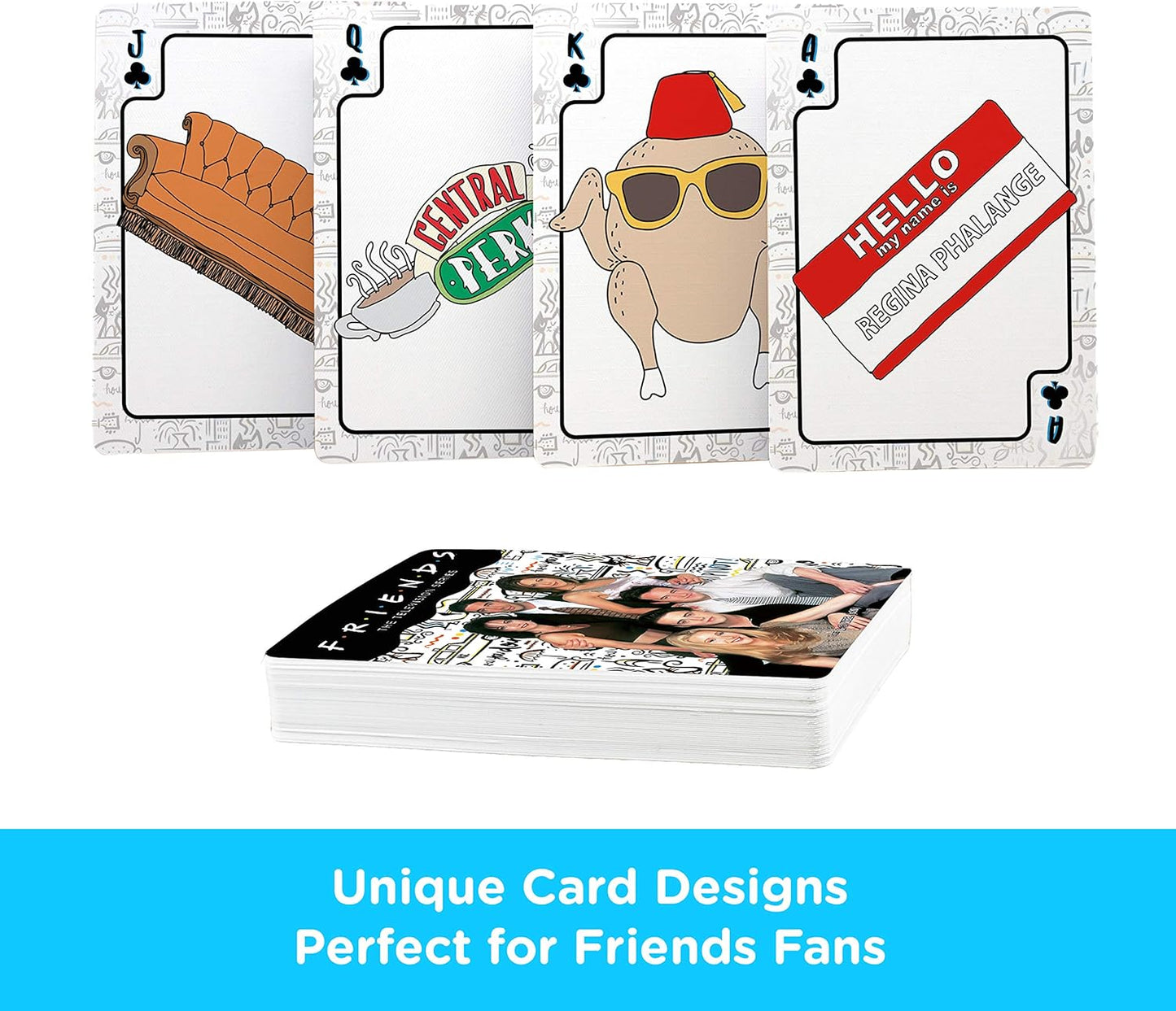 AQUARIUS Friends Icons Playing Cards