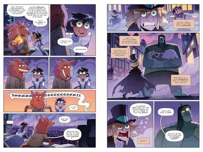 The Glass Scientists: Volume One: A Graphic Novel Paperback Book