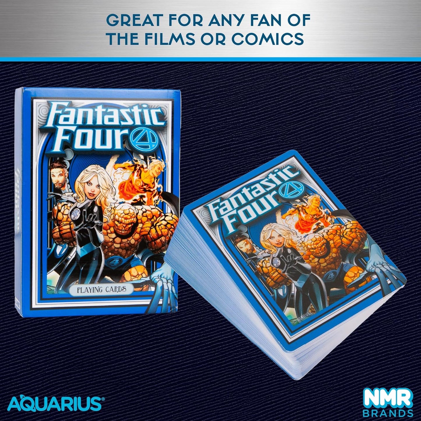 Aquarius - Fantastic Four Themed Playing Card Deck