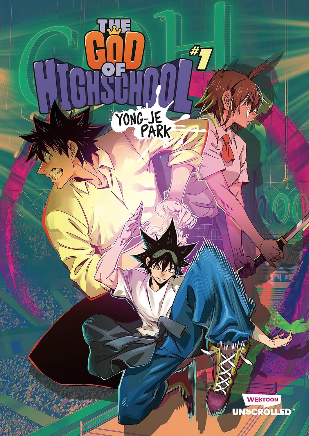 The God of High School, Vol. 1: A WEBTOON. Paperback Book