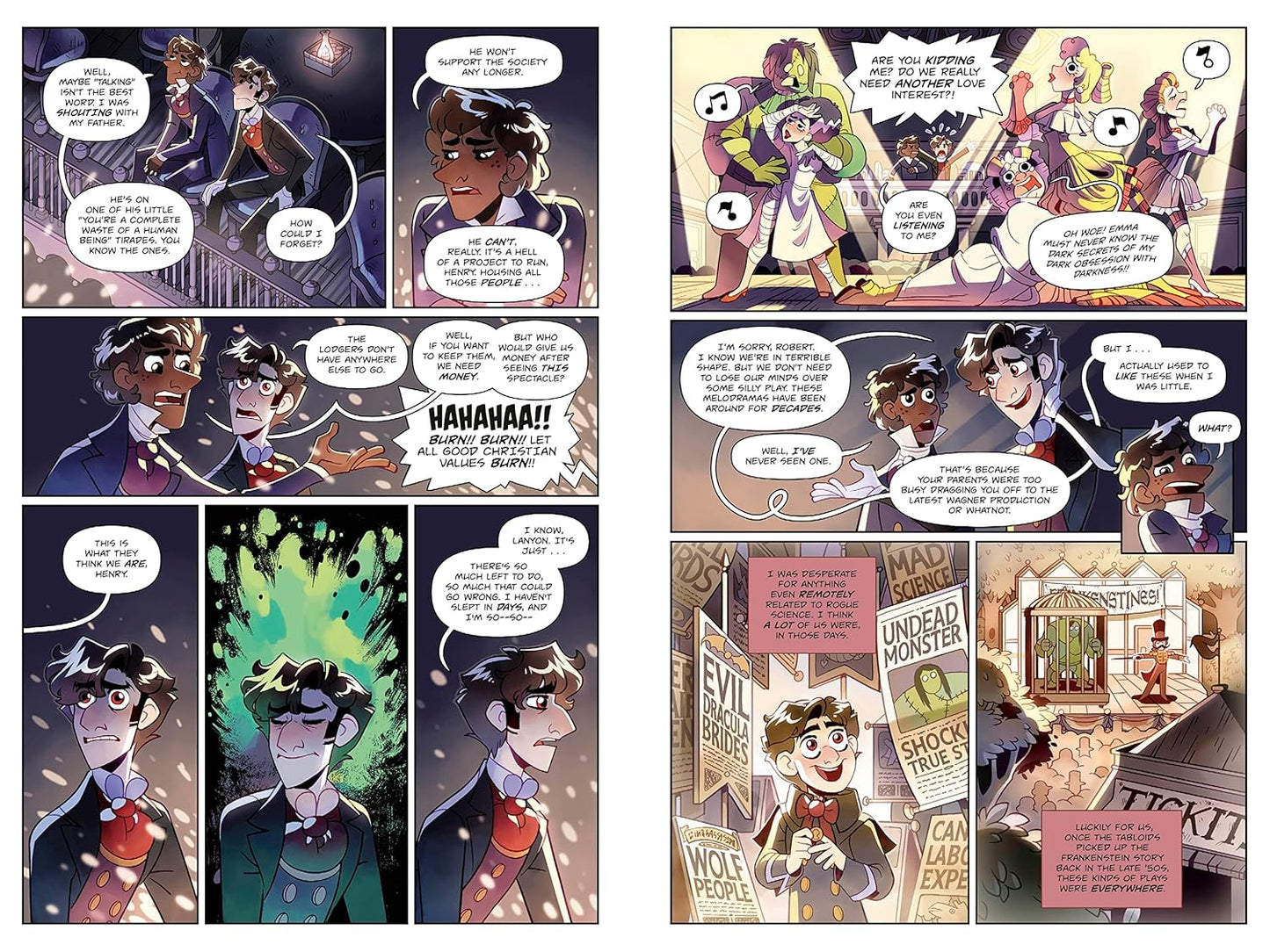 The Glass Scientists: Volume One: A Graphic Novel Paperback Book