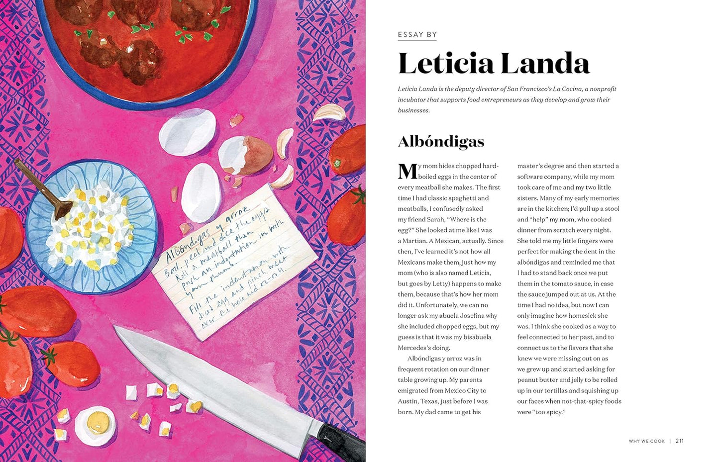 Why We Cook: Women on Food, Identity, and Connection Hardcover Book