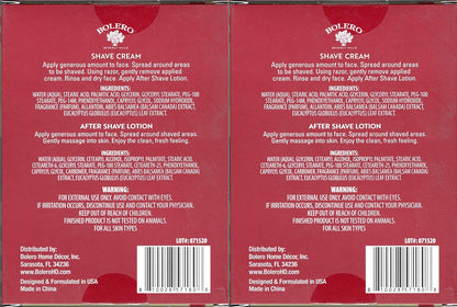 Cedar Wood + Eucalyptus Men's Shave and After Shave Lotion Cream 2 Pack Set Moisturize 2 x 1fl oz (30ml) (Set of 2 Pack)